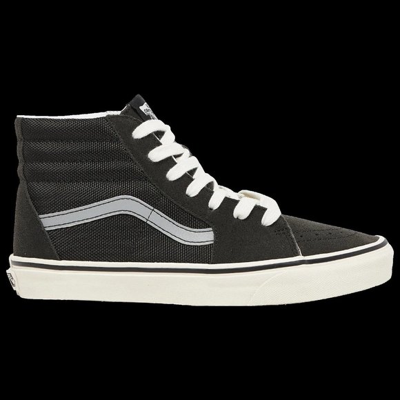 Vans Women's Sk8 Hi Black & Silver VN0A4UI2YG4 NEW with TAGS - Picture 1 of 5